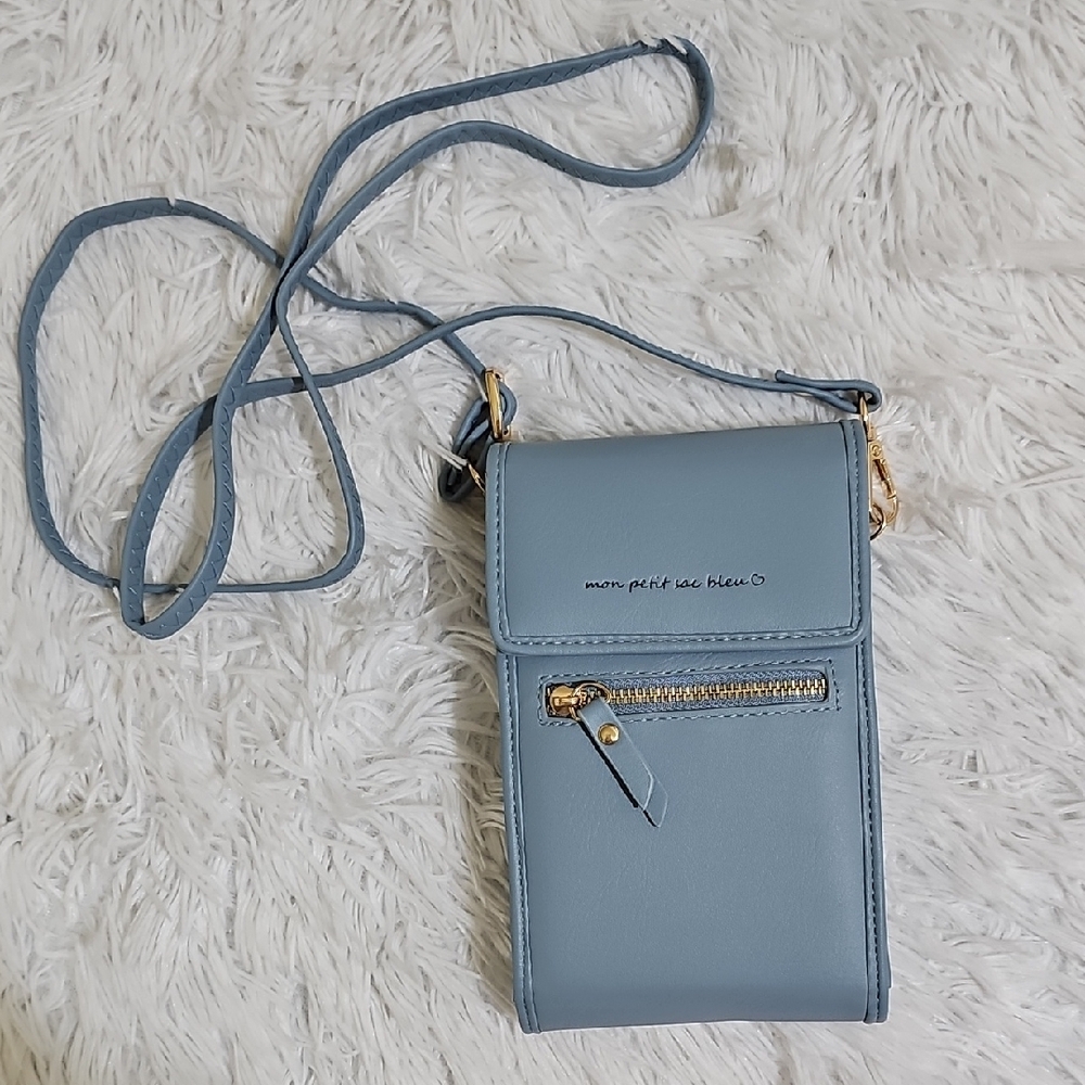 Blue Crossbody Bag